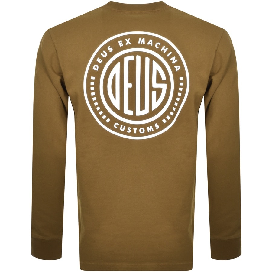 Alternative Image for ProductDeus Ex Machina Long Sleeved Pill T Shirt Green2
